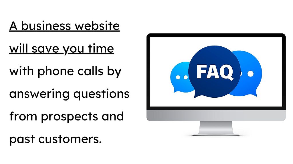Business Websites Save You Time