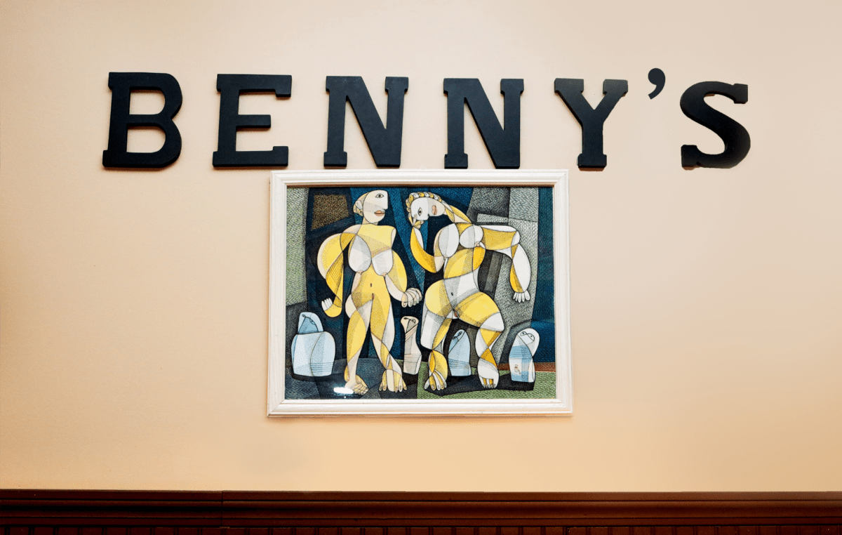 Benny'S Is A Restaurant In Simsbury, Connecticut.