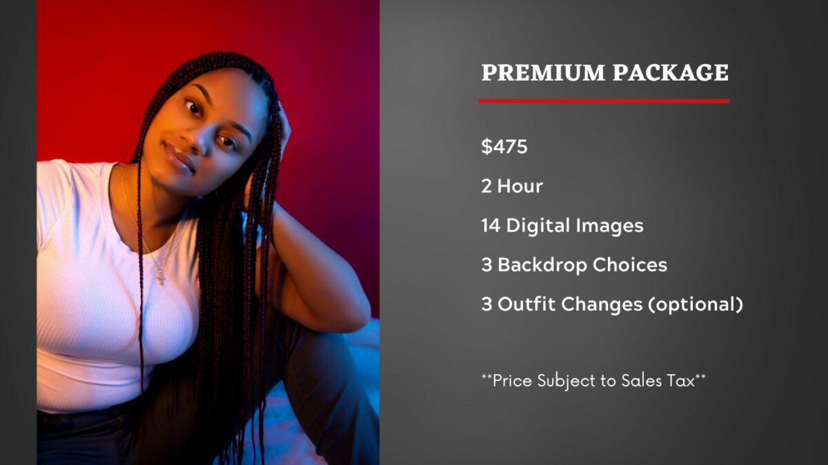 Premium Photography Package By Red October Firm