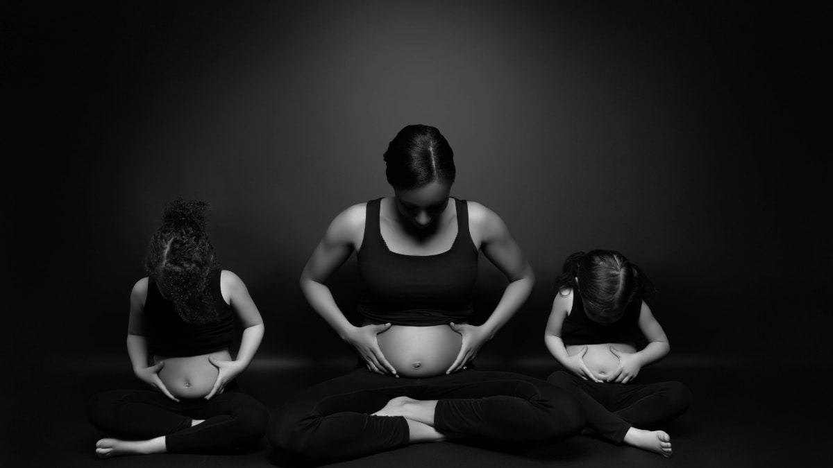 Maternity Photoshoot In Connecticut Photography Studio
