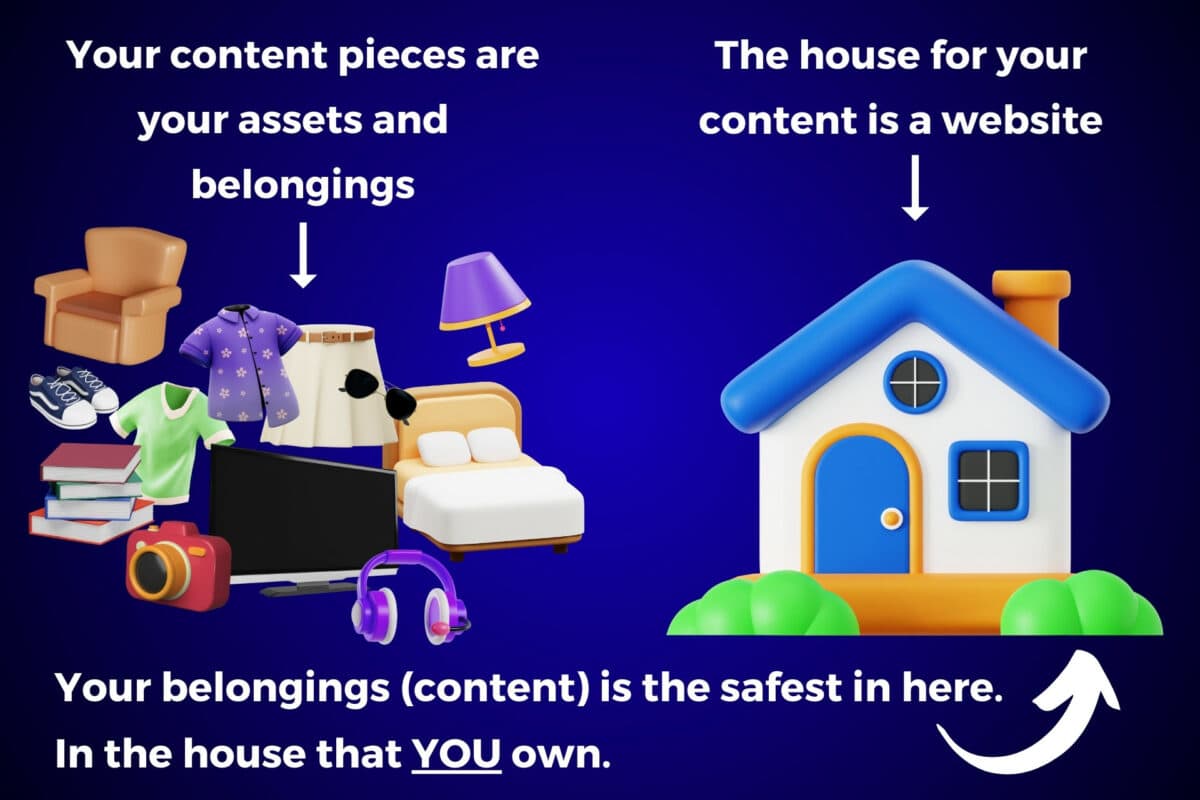 Have A Permanent Home For Your Content