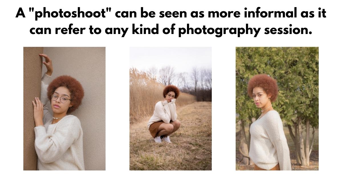 A Photoshoot Can Refer To Any Kind Of Photography Session.