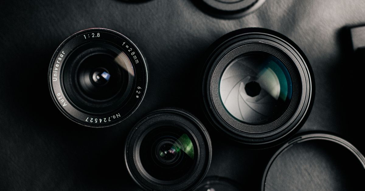 A Collection Of Camera Lenses For Photography Enthusiasts.