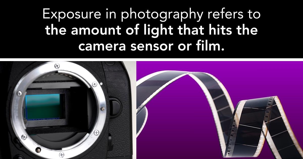 Exposure In Photography Refers To The Amount Of Light That Hits The Camera Sensor Or Film.