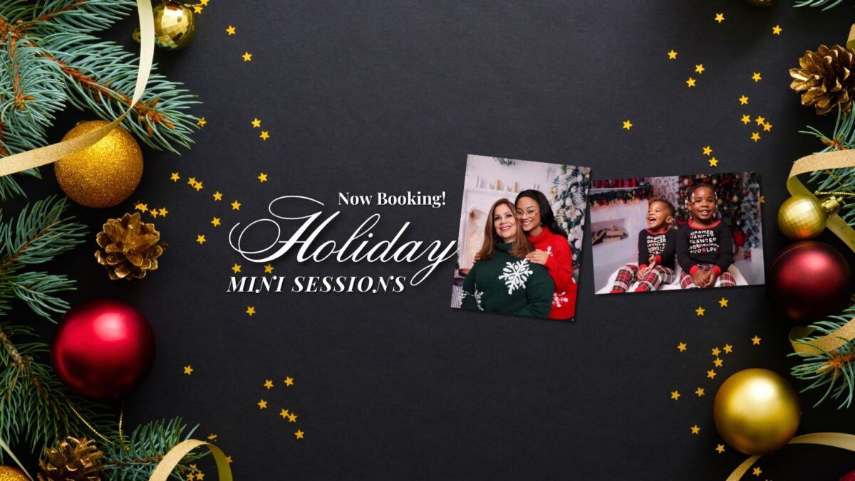 Holiday Mini-Sessions By Red October Firm In Bloomfield, Connecticut.