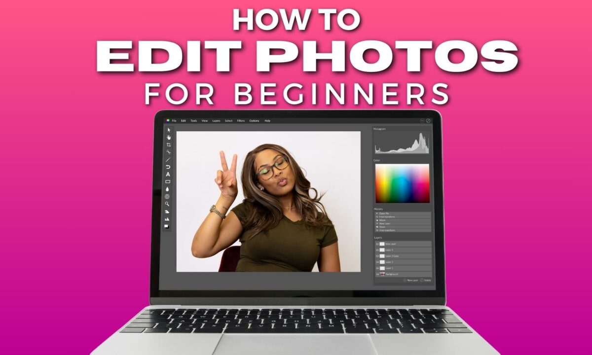 A Beginner'S Guide On Photo Editing.