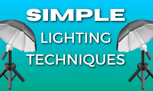 Simple Lighting Techniques For Stunning Photographs