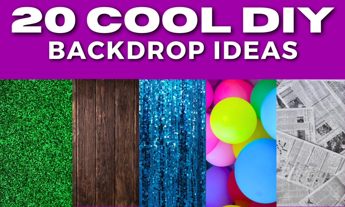Explore 20 Cool Diy Backdrop Ideas For Your Photography Sessions Or Creative Projects.