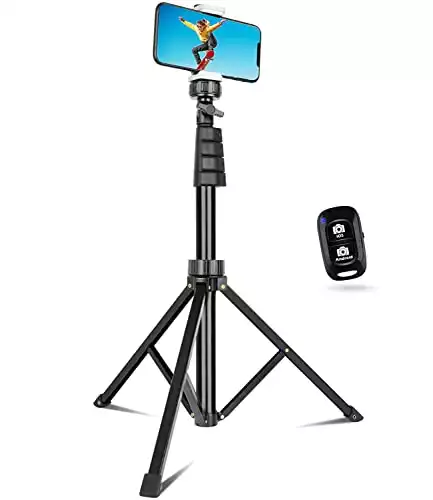 Phone Tripod (Iphone &Amp; Android Compatible)