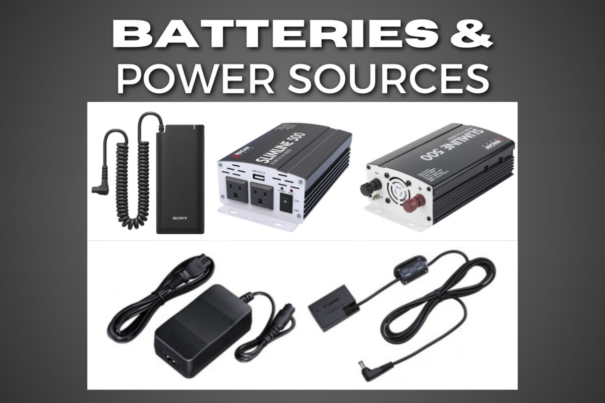 Batteries And Power Sources.